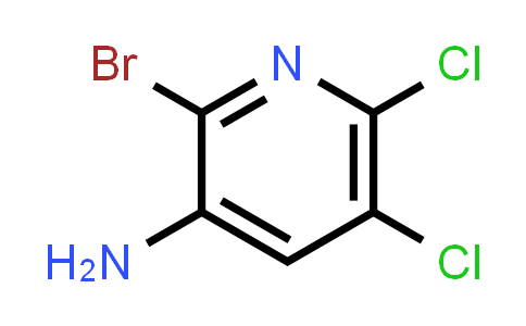 CAS No. 1253889-50-7, 2-Bromo-5,6-dichloropyridin-3-amine