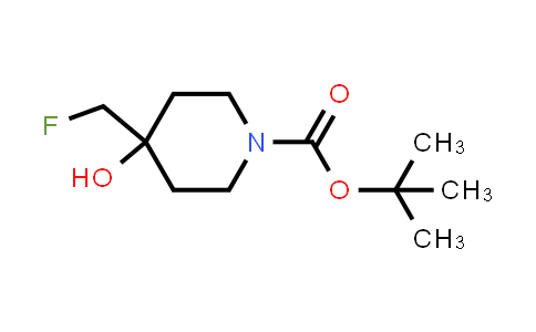 CAS No. 1253929-32-6, tert-Butyl 4-(fluoromethyl)-4-hydroxypiperidine-1-carboxylate