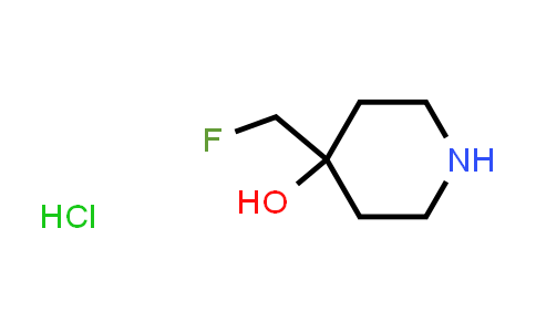 CAS No. 1253929-33-7, 4-(Fluoromethyl)piperidin-4-ol hydrochloride