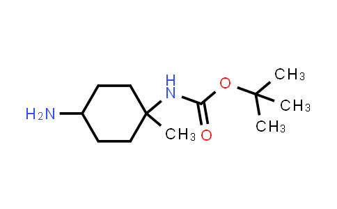 CAS No. 1254058-26-8, tert-Butyl (4-amino-1-methylcyclohexyl)carbamate
