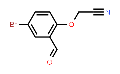 CAS No. 125418-95-3, (4-Bromo-2-formylphenoxy)acetonitrile
