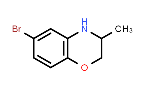 CAS No. 1254332-84-7, 6-Bromo-3,4-dihydro-3-methyl-2H-1,4-benzoxazine