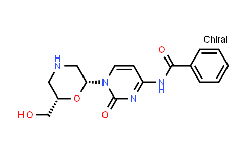 CAS No. 125455-77-8, N-[1,2-dihydro-1-[(2R,6S)-6-(hydroxymethyl)-2-morpholinyl]-2-oxo-4-pyrimidinyl]-Benzamide