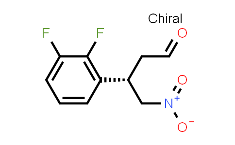 CAS No. 1254840-99-7, Benzenepropanal, 2,3-difluoro-β-(nitromethyl)-, (βS)-