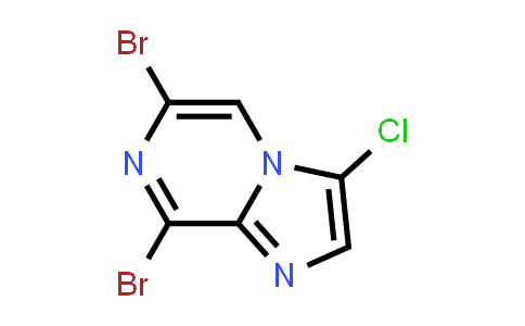 CAS No. 1255097-94-9, 6,8-Dibromo-3-chloroimidazo[1,2-a]pyrazine