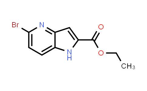 CAS No. 1255098-82-8, Ethyl 5-bromo-1H-pyrrolo[3,2-b]pyridine-2-carboxylate