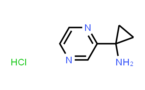 CAS No. 1255099-26-3, 1-(Pyrazin-2-yl)cyclopropanamine hydrochloride