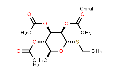 CAS No. 125520-01-6, (2S,3R,4R,5S,6S)-2-(Ethylthio)-6-methyltetrahydro-2H-pyran-3,4,5-triyl triacetate