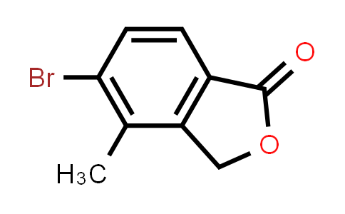 CAS No. 1255206-67-7, 5-Bromo-4-methyl-1,3-dihydro-2-benzofuran-1-one