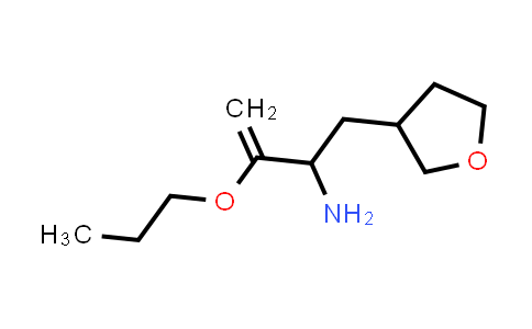 CAS No. 1255237-45-6, 3-Propoxy-1-(tetrahydrofuran-3-yl)but-3-en-2-amine