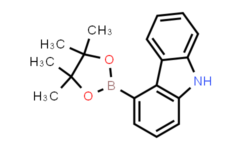 CAS No. 1255309-13-7, 4-(4,4,5,5-Tetramethyl-1,3,2-dioxaborolan-2-yl)-9H-carbazole