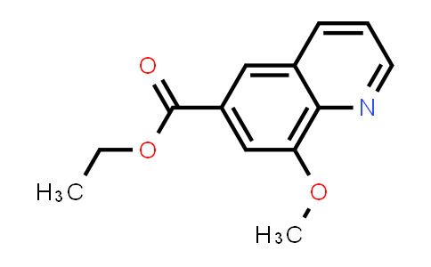 CAS No. 1255527-16-2, 8-Methoxyquinoline-6-carboxylic acid ethyl ester