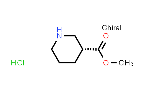 CAS No. 1255651-12-7, (R)-Methyl piperidine-3-carboxylate hydrochloride