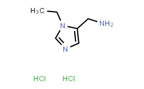 CAS No. 1255717-13-5, (1-Ethyl-1H-imidazol-5-yl)methanamine dihydrochloride