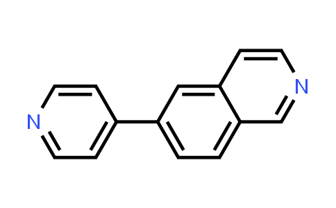 CAS No. 1255860-55-9, 6-(Pyridin-4-yl)isoquinoline