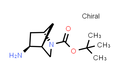 CAS No. 1256107-32-0, (1S,4S,5S)-tert-Butyl 5-amino-2-azabicyclo[2.2.1]heptane-2-carboxylate
