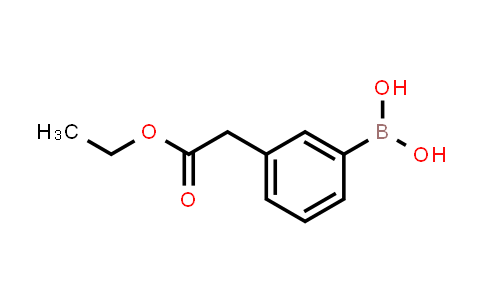 CAS No. 1256345-69-3, (3-(2-Ethoxy-2-oxoethyl)phenyl)boronic acid