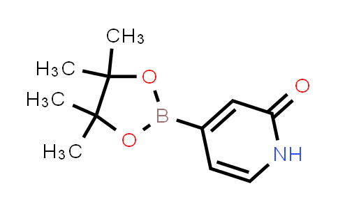 CAS No. 1256358-90-3, 4-(4,4,5,5-Tetramethyl-1,3,2-dioxaborolan-2-yl)pyridin-2(1H)-one