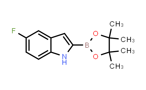 CAS No. 1256358-94-7, 5-Fluoro-2-(4,4,5,5-tetramethyl-1,3,2-dioxaborolan-2-yl)-1H-indole