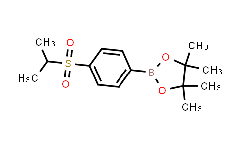 CAS No. 1256359-13-3, 2-(4-(Isopropylsulfonyl)phenyl)-4,4,5,5-tetramethyl-1,3,2-dioxaborolane