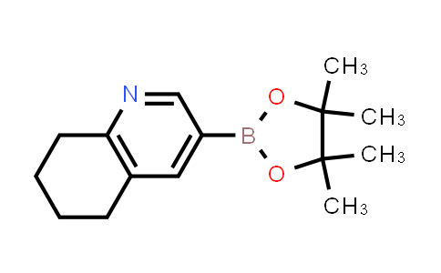 CAS No. 1256360-50-5, 3-(4,4,5,5-Tetramethyl-1,3,2-dioxaborolan-2-yl)-5,6,7,8-tetrahydroquinoline