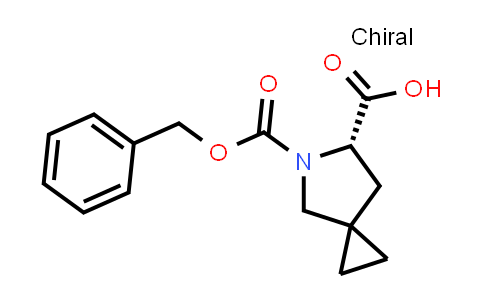CAS No. 1256388-47-2, (6S)-5-[(Benzyloxy)carbonyl]-5-azaspiro[2.4]heptane-6-carboxylic acid