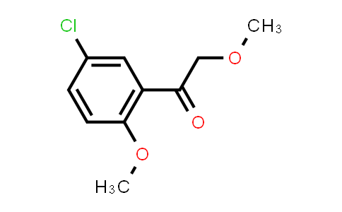 CAS No. 1256481-07-8, 1-(5-Chloro-2-methoxyphenyl)-2-methoxyethan-1-one