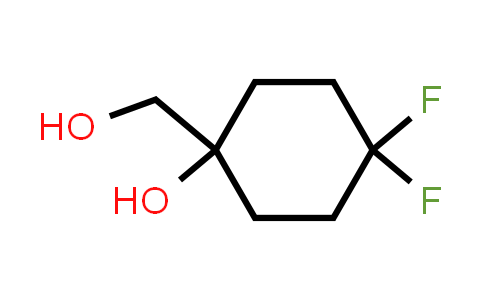 CAS No. 1256545-48-8, 4,4-difluoro-1-(hydroxymethyl)cyclohexan-1-ol
