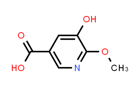 CAS No. 1256787-06-0, 5-Hydroxy-6-methoxynicotinic acid