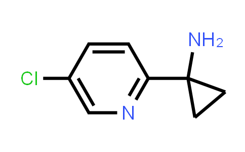 CAS No. 1256788-21-2, 1-(5-Chloropyridin-2-yl)cyclopropan-1-amine