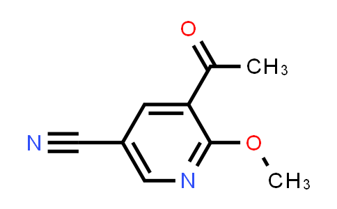 CAS No. 1256789-08-8, 5-Acetyl-6-methoxynicotinonitrile