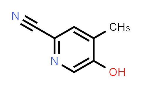 CAS No. 1256792-51-4, 5-Hydroxy-4-methylpicolinonitrile