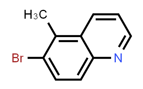 CAS No. 1256795-14-8, 6-Bromo-5-methylquinoline