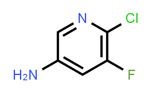 CAS No. 1256806-83-3, 6-Chloro-5-fluoropyridin-3-amine