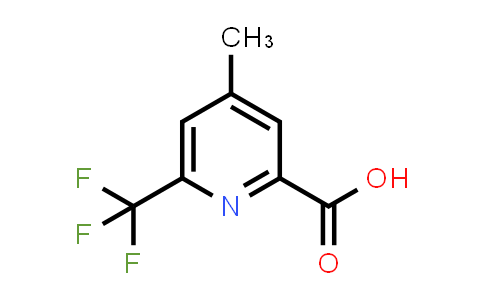 CAS No. 1256808-78-2, 4-Methyl-6-(trifluoromethyl)picolinic acid