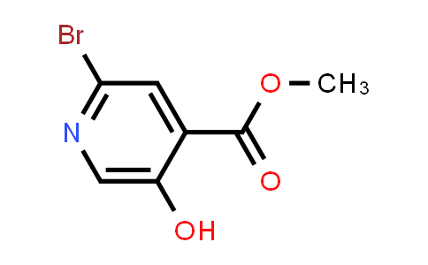 CAS No. 1256810-42-0, Methyl 2-bromo-5-hydroxypyridine-4-carboxylate