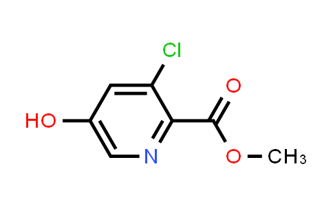 CAS No. 1256811-09-2, Methyl 3-chloro-5-hydroxypicolinate