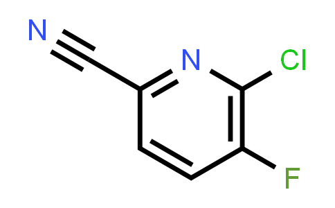 CAS No. 1256811-91-2, 6-Chloro-5-fluoropicolinonitrile