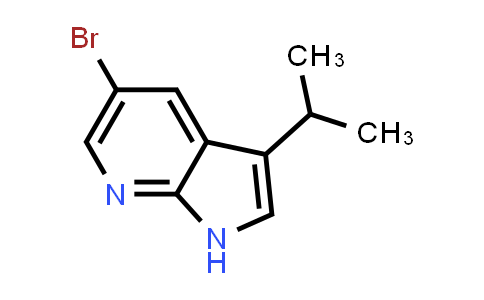 CAS No. 1256819-54-1, 5-Bromo-3-isopropyl-1H-pyrrolo[2,3-b]pyridine
