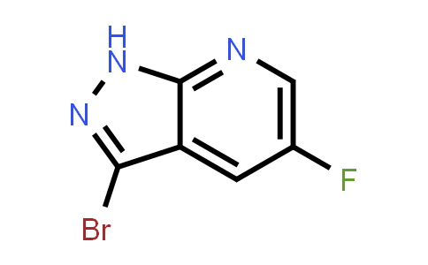 CAS No. 1256822-80-6, 3-Bromo-5-fluoro-1H-pyrazolo[3,4-b]pyridine