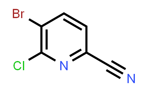CAS No. 1256823-65-0, 5-Bromo-6-chloropicolinonitrile