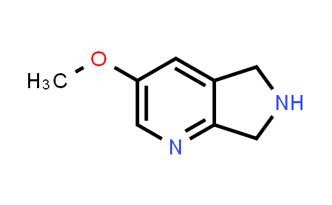 CAS No. 1256824-39-1, 3-Methoxy-6,7-dihydro-5H-pyrrolo[3,4-b]pyridine
