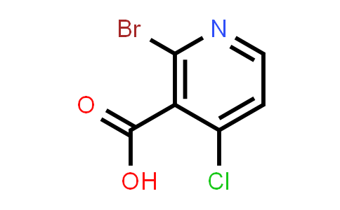 CAS No. 1256833-88-1, 2-Bromo-4-chloronicotinic acid