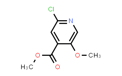 CAS No. 1256834-48-6, Methyl 2-chloro-5-methoxyisonicotinate