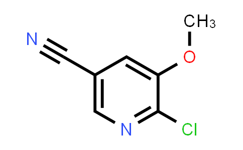 CAS No. 1256835-79-6, 6-Chloro-5-methoxynicotinonitrile