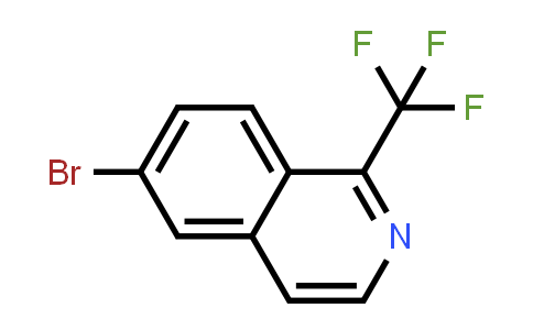 CAS No. 1256836-88-0, 6-Bromo-1-(trifluoromethyl)isoquinoline