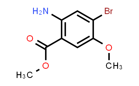 CAS No. 1256955-36-8, Methyl 2-amino-4-bromo-5-methoxybenzoate