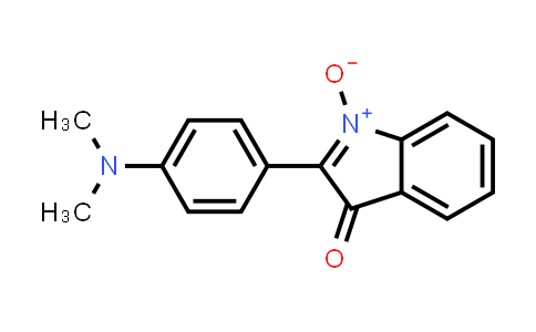CAS No. 125706-19-6, 3H-Indol-3-one, 2-[4-(dimethylamino)phenyl]-, 1-oxide