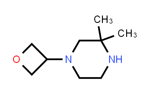 CAS No. 1257294-74-8, 3,3-Dimethyl-1-(oxetan-3-yl)piperazine