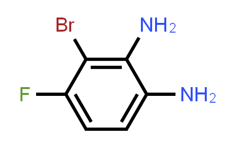 CAS No. 1257535-06-0, 3-Bromo-4-fluorobenzene-1,2-diamine
